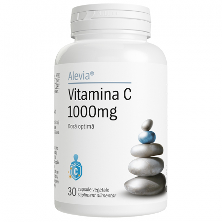 Stare de bine - VITAMINA C 1000mg, 30 capsule vegetale, Alevia la Nana Plafar