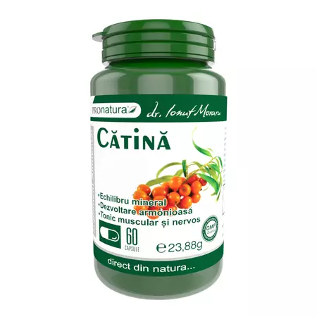 frumusete - CATINA, 60 capsule, ProNatura Medica la Nana Plafar