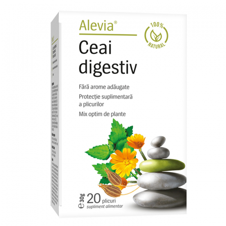 CEAIURI - CEAI DIGESTIV, 20 plicuri - ALEVIA