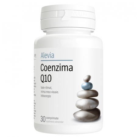metabolism celular - Coenzima Q10 10mg, 30 comprimate, Alevia