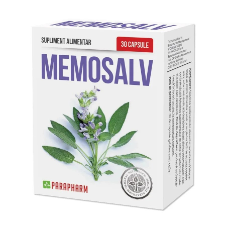 MEMOSALV pentru MEMORIE, 30 capsule, Parapharm