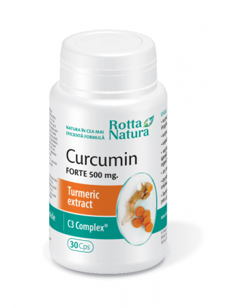CURCUMIN Forte 500 mg, 30 capsule, Rotta Natura