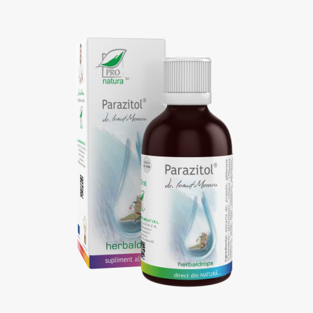 SIROPURI, ULEIURI, TINCTURI - PARAZITOL HERBAL DROPS PICATURI 50 ml, ProNatura Medica la Nana Plafar