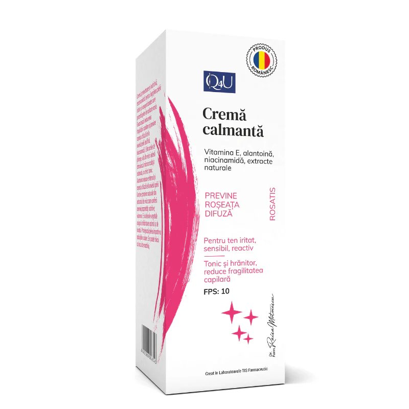 ingrijirea Tenului - CREMA CALMANTA Q4U 50ml TIS Farmaceutic la Nana Plafar
