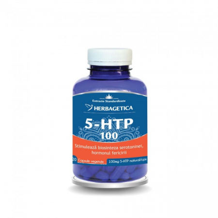 5-HTP 100mg ANTISTRES  Herbagetica  la Nana Plafar [4]