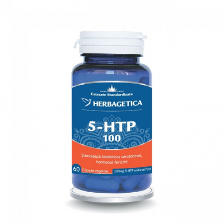 5-HTP 100mg ANTISTRES  Herbagetica  la Nana Plafar [3]