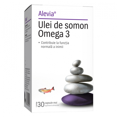 frumusete - ULEI  de SOMON OMEGA 3 capsule moi, Alevia la Nana Plafar