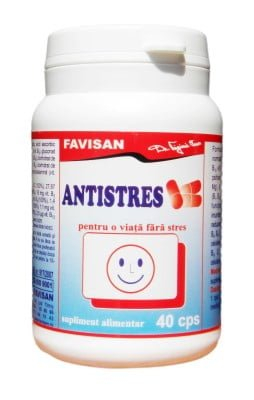 ANTISTRES, 40 capsule, favisan la Nana Plafar