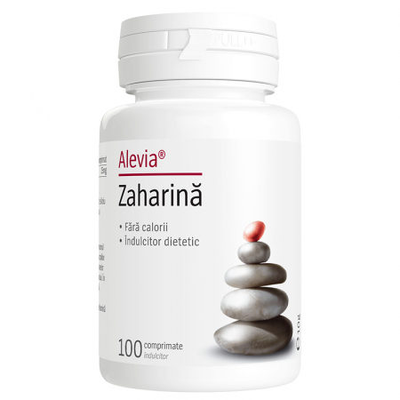 PRODUSE ALIMENTARE - ZAHARINA, 100 comprimate, Alevia