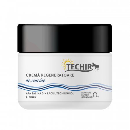 ingrijirea Picioarelor - Crema regeneratoare de Calcaie cu Uree, 50ml, Techir