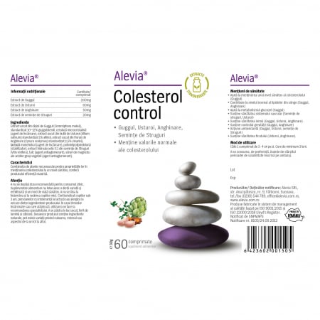 COLESTEROL CONTROL, 60 comprimate, Alevia [1]