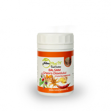 masaj sportivi - BALSAM Gheara Diavolului + 6 plante medicinale,  250 ml, Natura Plant