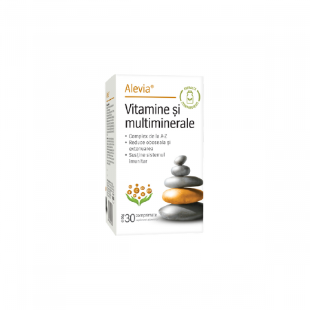 VITAMINE si MULTIMINERALE, 30 comprimate, Alevia la Nana Plafar