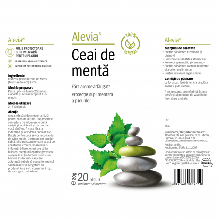 CEAI de MENTA, 20 plicuri alevia [1]
