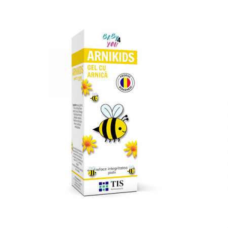 MAMA si COPILUL - Gel cu Arnica pentru copii, ARNIKIDS, 20ml, Tis Farmaceutic