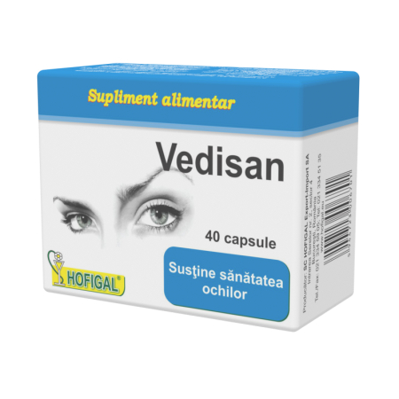 sanatatea ochilor - VEDISAN SANATATEA OCHILOR 40capsule, Hofigal