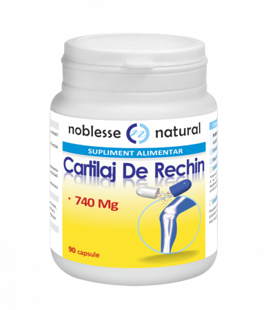 Musculatura: dureri, intinderi musculare - CARTILAJ de RECHIN 740mg, 90 capsule, Noblesse Natural la Nana Plafar