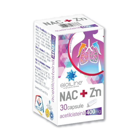 NAC+ZN  cu vitamina C si zinc, BioSunLine Helcor la Nana Plafar [1]
