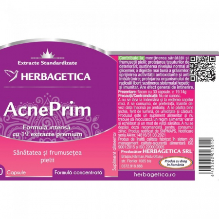 AcnePrim, Herbagetica [2]