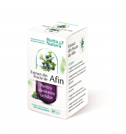 AFIN EXTRACT FRUCTE, 30 capsule, Rotta Natra