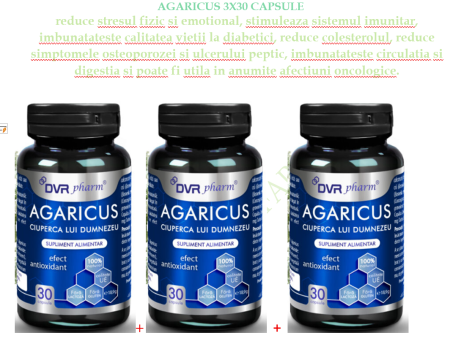 AGARICUS, capsule, DVR Pharm la Nana Plafar [2]