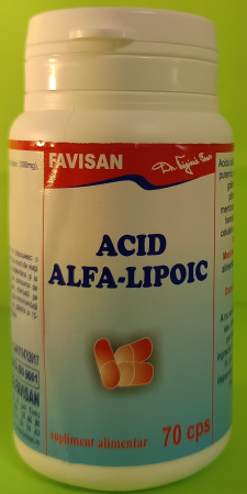 Acid Alfa-Lipoic Favisan, 70 capsule [1]