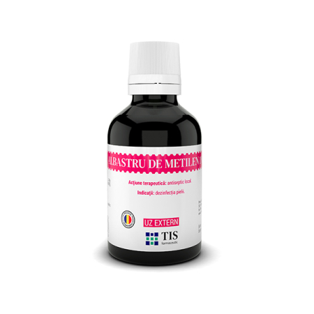 DISPOZITIVE MEDICALE - ALBASTRU DE METILEN 1%, 25 ml, Tis Farmaceutic la Nana Plafar