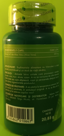 ALOE FEROX 450mg, Adams Supplements [1]