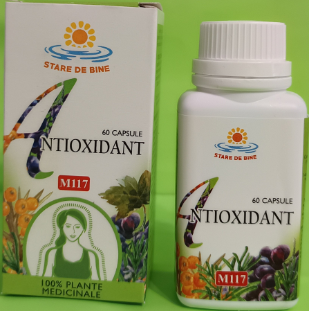 ANTIOXIDANT M117, 60 capsule, Fares la Nana Plafar [4]