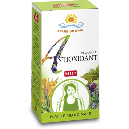 ANTIOXIDANT M117, 60 capsule, Fares la Nana Plafar