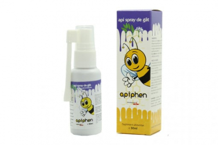 spray - API SPRAY de GAT APIPHEN cu Propolis, Salvie, 30ml, Phenalex