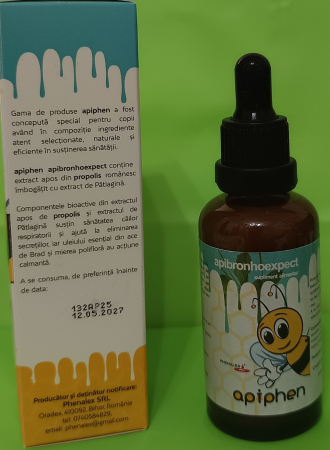 APIBRONHOEXPECT APIPHEN BRONSITE TUSE EXPECTORANTA, 50 ml, Phenalex [4]