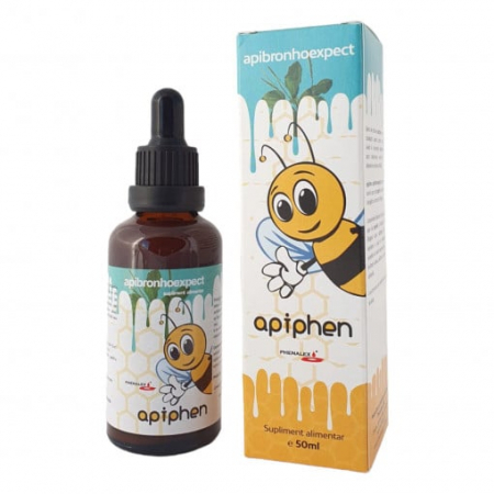 SIROPURI, ULEIURI, TINCTURI - APIBRONHOEXPECT APIPHEN BRONSITE TUSE EXPECTORANTA, 50 ml, Phenalex