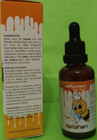 APIFLUPROTECT APIPHEN RACEALA, GRIPA, VIROZA, 50ml, Phenalex la Nana Plafar [3]