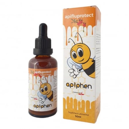 SIROPURI, ULEIURI, TINCTURI - APIFLUPROTECT APIPHEN RACEALA, GRIPA, VIROZA, 50ml, Phenalex