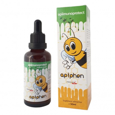 APIIMUNOPROTECT  APIPHEN intarirea imunitatii copii, 50ml, Phenalex