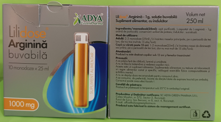 Arginina BUVABILA Lilidose, 10 monodoze, Adya Green Pharma [1]