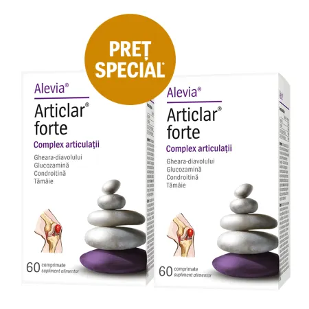 Musculatura: dureri, intinderi musculare - ARTICLAR FORTE COMPLEX ARTICULATII, Alevia