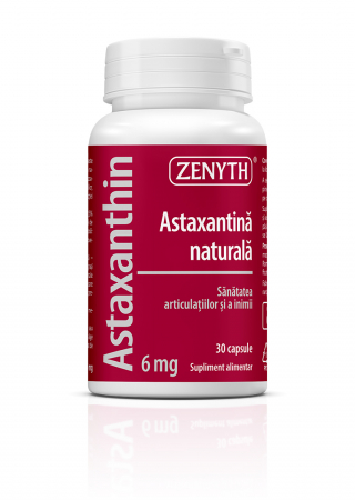 regenerare celulara - ASTAXANTINA NATURALA 6 mg, 30 capsule, Zenyth