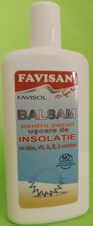 PROTECTIE SOLARA - BALSAM CONTRA INSOLATIEI , FAVISOL, 125ML Favisan la Nana Plafar