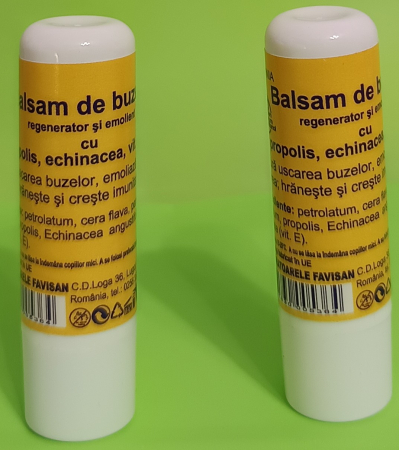 BALSAM de BUZE cu PROPOLIS Virginia, 5ml Favisan la Nana Plafar [1]
