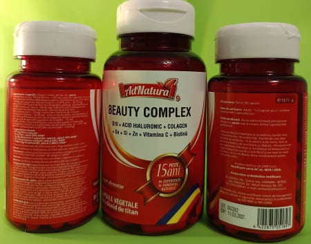 BEAUTY COMPLEX pentru Piele, Par si Unghii, AdNatura [3]