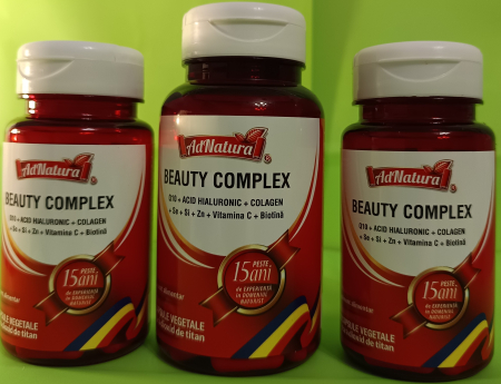BEAUTY COMPLEX pentru Piele, Par si Unghii, AdNatura [2]