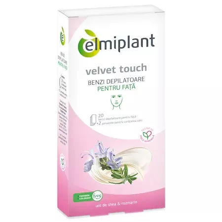 produse epilare - BENZI DEPILATOARE PENTRU FATA, ElmiPlant la Nana Plafar