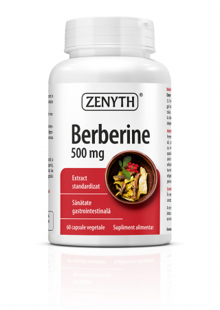 BERBERINA 500 mg, 60 capsule, Zenyth la Nana Plafar