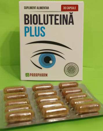 antioxidanti oculari - Bio-LUTEINA + 30 capsule, Parapharm