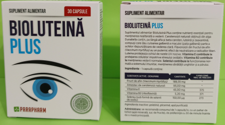 Bio-LUTEINA + 30 capsule, Parapharm [1]