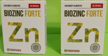 BioZINC FORTE, 30 capsule, Parapharm la Nana Plafar [2]