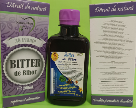 BITTER de Bihor din 36 plante, Natura Plant la Nana Plafar [2]