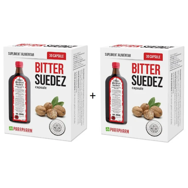 Bitter Suedez, pachet 30 +30 capsule, Parapharm